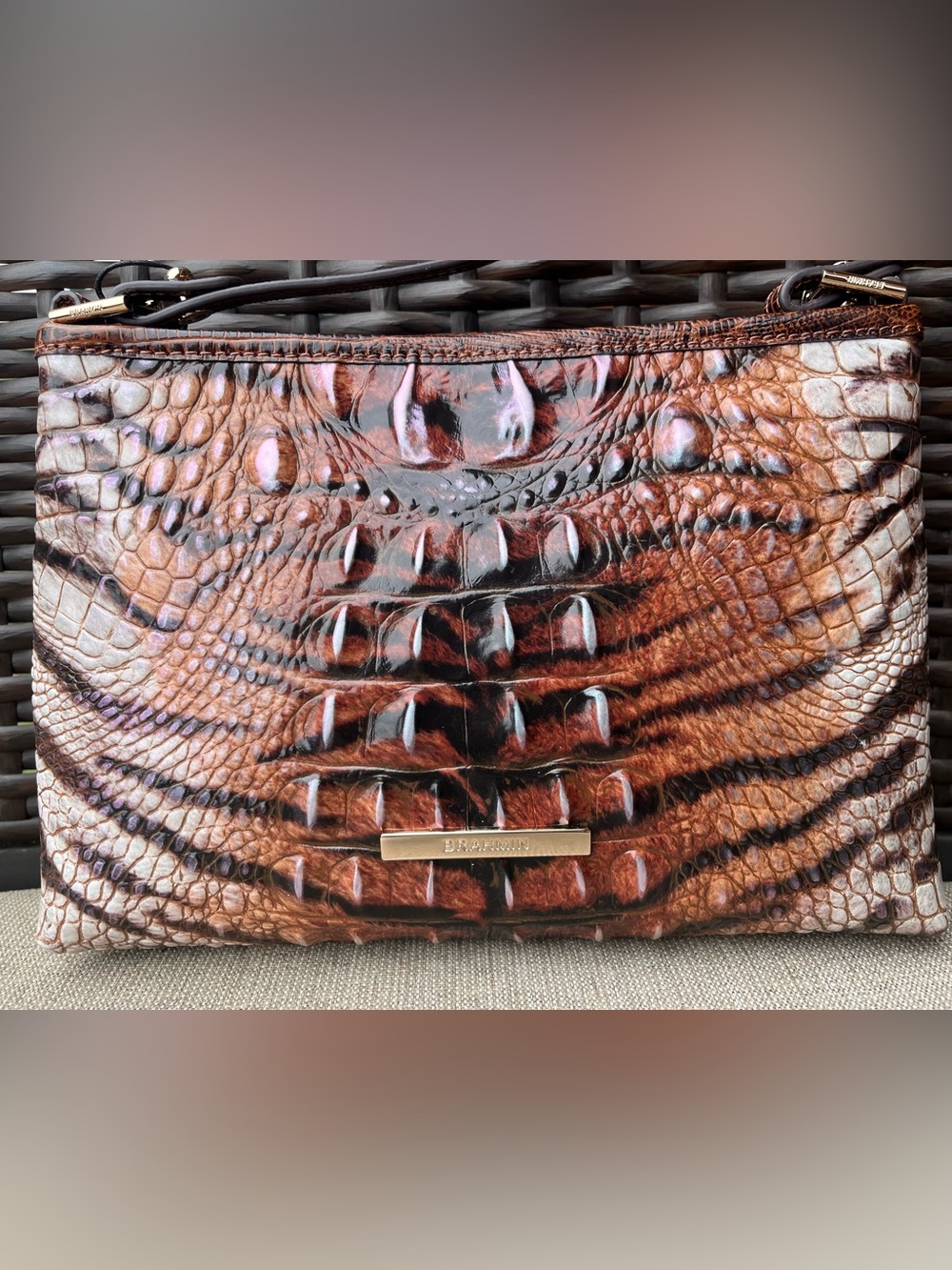 NWT Brahmin LORELEI in FELINE HERMOSA Shoulder Bag